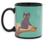Winkee - Naughty Cat heat sensitive mug
