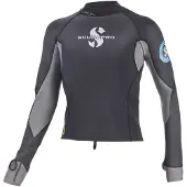 SCUBAPRO 1.5 Mm Everlex Long Sleeve Thermal T-shirt Grijs 3XL Man