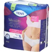 Tena Silhouette Underwear Low Waist Normal Blanc L