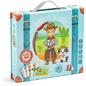 Eurekakids Magnetic Game Heroes Of The World Blauw Kinderen
