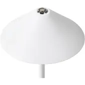 Beliani FRANCOLI - Tafellamp - Wit- Aluminium