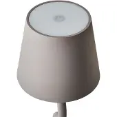 Beliani VOUGA - Tafellamp - Beige - Aluminium/IJzer