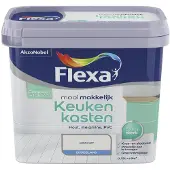 Flexa Mooi Makkelijk keukenkasten wit zijdeglans 750 ml