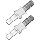 HDD pro Bevestigingsset voor Glasdeur m10 + wit Plastic voor Trekker