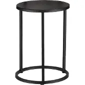 Everydays by Intratuin Bijzettafel Quinty Zwart D 32 H 50 Cm