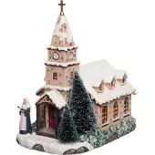 Intratuin Kerstdorp Kerk 18 X 13 X 21 Cm