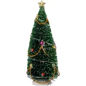 Intratuin Kerstdorpminiatuur Kerstboom 10 X 10 X 31 Cm