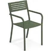 Emu Segno fauteuil staal 4 stuks