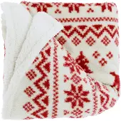 Unique living Plaid Mirre 130x160 cm red