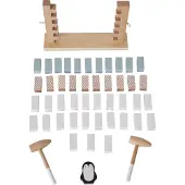 Vertbaudet FSC 100% Houten wandspel blauw