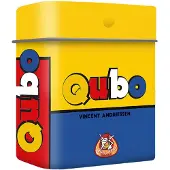 White goblin games - Qubo - Kaartspel - 2 tot 4 spelers - 20 minuten - vanaf 7 jaar - Leuk meeneemblikje