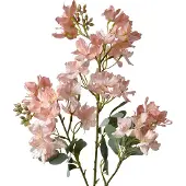 Clayre & Eef Kunstbloem - Zijden 85 cm Roze Kunststof Kunstbloemen
