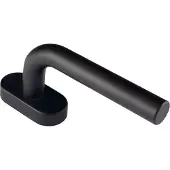 HDD pro Raamkruk L Shape 19mm Dk Zwart