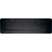 HDD pro Brievenbus Brievenklep rechthoekig zwart RAL 9005