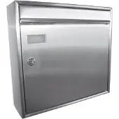 HDD pro Brievenbus - Wandbrievenbus Inox Plus Model Recht