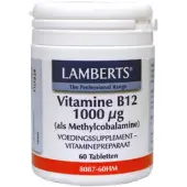 Lamberts Vitamine B12 methylcobalamine 1000mcg (60 tabletten)
