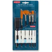 Derwent Set Techniques Brush 6 Units Zwart Kinderen