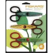 Fiskars Kidzors Kartelschaar 3-pack Moerasdieren