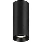 SLV Opbouwspot Numinos S cilinder zwart 4000K - 60gr