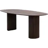 Giga Meubel Eettafel Feline Walnoot 220cm