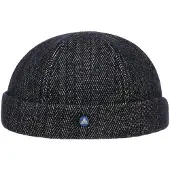 Hammaburg Dark Herringbone Dockermuts by