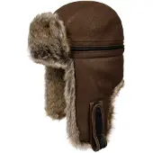 Stetson Cowhide Bomber Pilotenmuts by