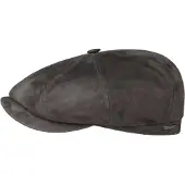 Stetson Hatteras Goat Suede Flat Cap by