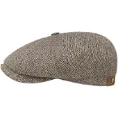 Stetson Hatteras Zijde Flat Cap by