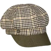 Lierys Verlea Houndstooth Newsboy Pet by