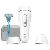 Braun Silk-expert Pro Silk expert Pro 3 PL3121, Zilver, Wit, Intensieve pulserende lichttechnologie (IPL), Geschikt voor gebruik in het Verenigd Koninkrijk, AC, 100 - 240 V, 1,17 kg