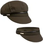 Seeberger Zip Cotton Newsboy Pet by