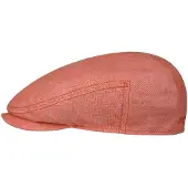 Stetson Woodfield Linen Flat Cap by