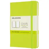 Moleskine Classic Notitieboek - Pocket - Hardcover - Gelinieerd - Citroen Groen