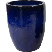 Mega Collections Bloempot Genta Blauw D 45 H 54 Cm