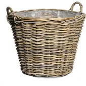 Mega Collections Plantenmand Lana Naturel D 50 H 40 Cm