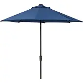 Intratuin Parasol Trinidad Blauw 80+UV D 250 Cm
