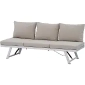 Intratuin Tuinbank Julia Wit / Taupe 198 X 76 X 81 Cm