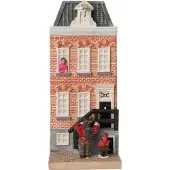 Intratuin Holland Kersthuisje Grachtenpand 9 X 19 X 21,5 Cm