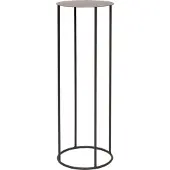 Intratuin Bijzettafel Ava Zwart D 25 H 70 Cm