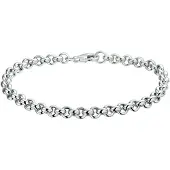 Trendjuwelier huiscollectie Armband Zilver Jasseron 5,5 mm 19,5 cm