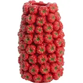 Light & Living Vaas deco 31,5x30,5x52 cm TAMINA keramiek rood