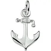 The Jewelry Collection Zilveren Hanger anker 1004015