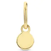 The Jewelry Collection Geelgouden Hanger rond 4023837