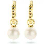 The Jewelry Collection goud (geelgoud) klapoorringen parel 4024444