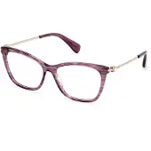 Max mara MM5070 54/14/140 Paarse/horn Voorzijde acetaat DAMES MM5070