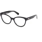 Moncler ML5142 53/17/140 Zwarte kristal Acetaat DAME ML5142
