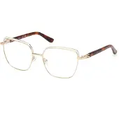 GUESS GU2983 Shiny white 56/17/140 WOMAN Brilmonturen