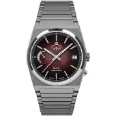 RUHLA Solarhorloge Space Control Solar Horloge, herenhorloge, datum, saffierglas, Made in Germany