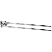 Haceka Handdoekhouder Gio Dubbel Draaibaar 38 cm Chroom