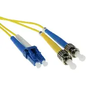 ACT RL7950 Glasvezel Patchkabel Duplex LSZH Singlemode - LC/ST 9/125µm OS2 - 50 meter